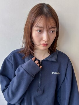 ガーデン 銀座(GARDEN) ボブレイヤー レイヤーカット 顔周りカット 前髪 透明感カラー