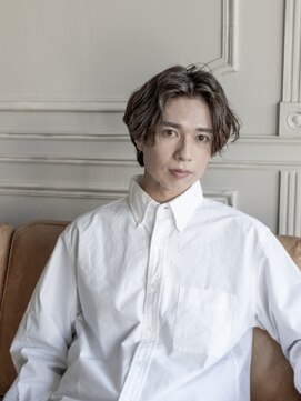 キューブ(HAIR MAKE Cube) センターパートゆるふわスタイル