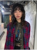 レイヤーパーマとハイライトカラー