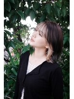 オラプラノ(olaplano)&nbsp;インナーカラー　ホワイト　フェイスフレーミング
