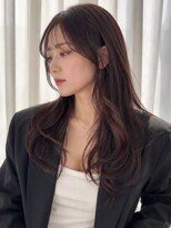 ヘアメイク ミチ 富田店(HAIRMAKE MICHI)&nbsp;【MICHI 富田店　古作蓮】 ロングレイヤー ラベンダーアッシュ