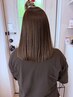 白髪ぼかしカラーカット+エイジングケアTR ¥10,000