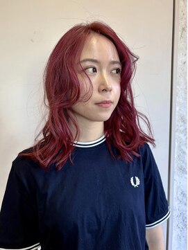 モラ 神楽坂(Mora) チェリーピンク/ stylist Rena