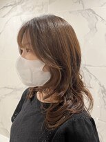 クララ ヒロシマ(CLALA Hiroshima)&nbsp;セミロング／パーマスタイル／レイヤーカット