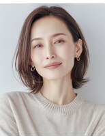 アベックプレジール 海老津店(AVEC PLAISIR)&nbsp;大人の艶感ナチュラル外ハネボブ