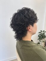トリプルエフ(TRIPLE-ef)&nbsp;無造作ウェーブ×メンズウルフパーマ