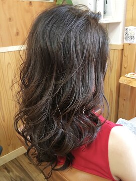 ララテラス(LaLa Terrace) ～LaLa Terrace流～　アッシュベージュ×セミウェットウェーブ