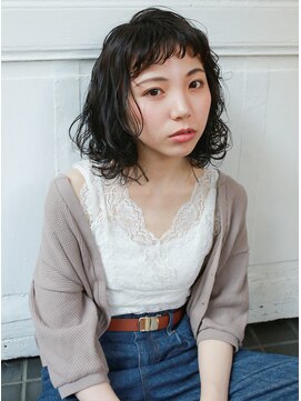 ラボ(Ravo) [Ravo]＊伸ばしかけのイメチェンにパーマボブ＊コスメパーマ