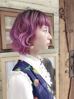 カペリマレーナ(Capelli Malena) お洒落ピンクヘアー☆まとめ髪も可愛い♪♪