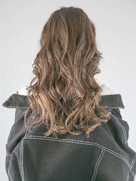 アース 三ツ境店(HAIR&MAKE EARTH) 透明感かきあげデジタルパーマスタイル