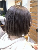 ルー(loup)&nbsp;シルバーパープル/ラベンダーカラー/ミニボブ/天神大名/髪質改善