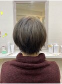 【ショートボブ×アッシュグレー】 別府/大分