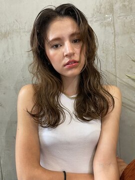 ソルトウォーター(SALT WATER) ニュアンスロング×まろやかブランジュ