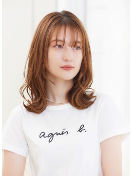 ミチオ ノザワ ヘアサロン ギンザ(Michio Nozawa HAIR SALON Ginza) フェイスレイヤーカット☆外国人カラー☆ゆる巻き☆