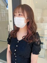 ヘアアンドメイク スタジオ ミムロ(HAIR&MAKE STUDIO MIMURO) インナーカラー ピンク