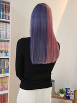 ヘアーメイク コラソン(hair make corazon)&nbsp;似合わせカットメルティカラー着物フェミニンロング