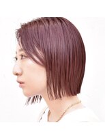 ドルセ(Dulce) 暖色ボブ×切りっぱなし
