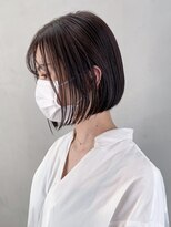 アルバム 渋谷パルコ(ALBUM)&nbsp;シンプルボブ_グレージュカラーボブウルフ_ba344103