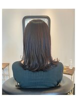 リリー(Rilie)&nbsp;春っぽい*ナチュラルカラーのミディアムstyle/白髪ぼかしカラー