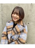 仙台美容室韓国風ボブ前髪サイドバング小顔カット