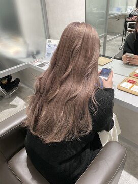 リアン バイ キートス(Lien by kiitos) ピンクベージュ/ワンホンヘア/ミルクティー/ミルクチョコレート