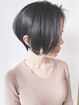【morio原宿】前下がりショートボブ　前髪なし