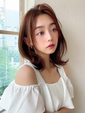 アフロート エル 大阪(AFLOAT L) くびれヘア/大人ガーリー/チョコレート/モード/プリカール