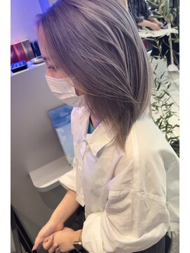 トーン(TONE) シルバー＋オレンジ   フェイスフレーミング