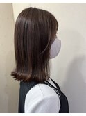 ラベンダーブラウン♪切りっぱなし9/14