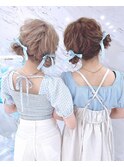 【 LOUIS 】LOUISリボンを使ったひつじアレンジ