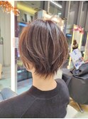大人可愛い20代30代40代50代丸み田嶋ショート3