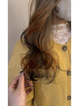 ロチカバイドールヘアー 心斎橋(Rotika by Doll hair) キツネカラー