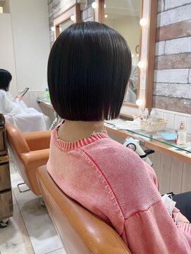 ネオリーブ クタ 町田店(Neolive kuta) 【Neolivekuta町田店】切りっぱなしボブ