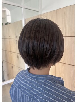 アドラーブル 万代店 (adorable) 愛されショートボブ艶髪くびレイヤーエモージュベージュ