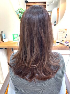 アンドワン(ANDONE) ロングレイヤースタイル