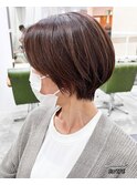 万能のひし形シルエットのボブで美しさを｜髪質改善