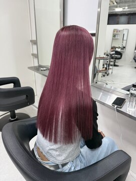 ベレーザシェルト(Beleza scelto) 11626髪質改善チェリーレッド黒髪アッシュブラックワインレッド