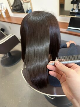 ポピイズ(POPPIES) ミディアムスタイル【髪質改善】