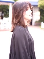 ビュートリアム 福岡(BEAUTRIUM) 乾かすだけで決まる顔まわりにレイヤーを入れた大人ロブヘアー