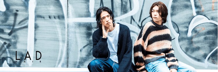 ラッドヘアー(LAD HAIR)のサロンヘッダー