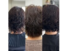 エリン バイ リル ヘアー 本陣(eLin by LiL hair)の雰囲気（パーマスタイルは女性も男性もおすすめメニューです◎）