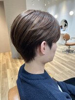 ヘアポケット スタイル店(HAIR POCKET) ナチュラルなセンターパート