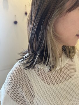 ルシード スタイル レクラ 栄生店(L'UCIDO STYLE L'eclat) インナーカラー