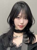 イキ 表参道(iki omotesando) 韓国ヘア レイヤーカット/シースルーバング