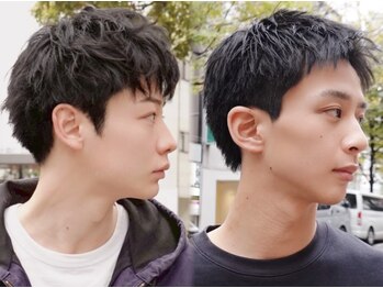 フィルムス 大阪本町(FILMS)の写真/大人の清潔感とナチュラルなオシャレを両立!一歩オシャレを叶えるビジネスメンズヘアはお任せ!［ショート］