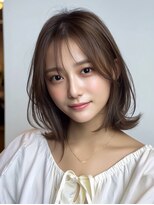 レリーリズ 大阪梅田(Rely Liz)&nbsp;レイヤーカット　顔まわり　韓国風