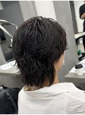 サーフカールニュアンスサーフカールウルフロン毛ミディアム