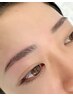 眉毛WAXスタイリング