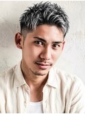 ビジネスフェードカット刈り上げスキンフェードバーバー30代40代