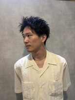 メンズサロン ルレイル(Men’s salon REIR) スパイキーショート×ニュアンスパーマ